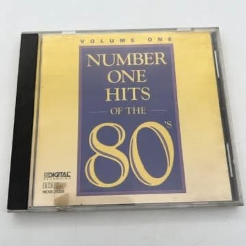 Number One Hits of the 80s Volume One CD MCA Records MCAD-25220‎ Compilation